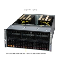Serveur IA Supermicro SYS-421GE-TNRT | GPU 4U Rack haut de gamme |   10 GPU à double largeur |   Noyau pour le calcul haute performance et l'apprentissage profond
