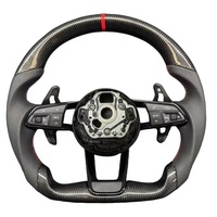 Volant de voiture pour Volkswagen, volant Golf 7 MK 7 MK 7.5 R GTI Golf 6 MK 6 VW Golf 7.5 R en fibre de carbone