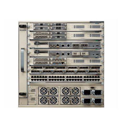 WS-C6509-E 9 slot 15RU network gigabit ethernet Switch chassis