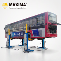 Maxima FC55 Großhandel und Einzelhandel Schwerlast 4-Säulen-Hebebühne 5,5T CE-Zertifiziert Hydraulische Mobile Hebebühne mit 10-Jähriger Lebensdauer