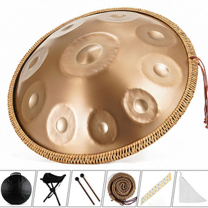 Tambour <span class=keywords><strong>Handpan</strong></span> personnalisé haut de gamme avec réglage 440Hz/432Hz offrant des performances de tambour éthérées - Product Image 3