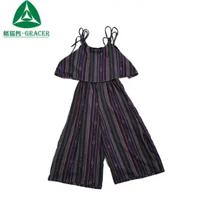 Casual cotton jumpsuit used summer clothes in bales price secend hand products from Philippines