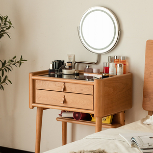 <span class=keywords><strong>Commode</strong></span> sous-vasque moderne de luxe pour <span class=keywords><strong>demi</strong></span>-maison avec miroir éclairé Caractéristiques de rangement en bois pour la maison ou l'hôtel Offre Spéciale pour la chambre à coucher - Product Image 1
