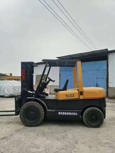 Montacargas Diésel Usado TCM de 5 Toneladas, Económico, con Motor Original - Product Image 5