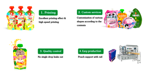 Tùy chỉnh in sinh thái thân thiện Nhôm tái sử dụng túi túi cho nước ép trái cây uống bao bì - Product Image 6