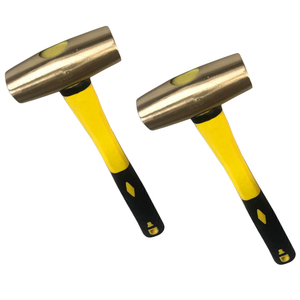 Martillo de Tambor Redondo Antichispas de Latón a Prueba de Explosiones de Venta Caliente con Mango - Product Image 2