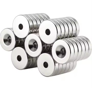 N35 n52 neodymium מנוגד דיסק מגנט חזק עם חור מנוטר - Product Image 1
