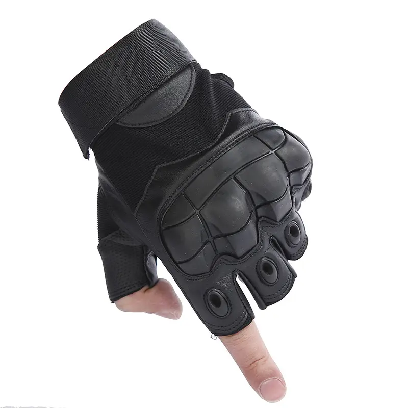 Half Finger Tactical Gloves. Motorcycle Gloves Cycling Riding Outdoors Gloves
