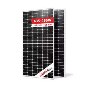 แผงโซลาร์เซลล์ Longi Tier 1 ยี่ห้อ Bifacial รุ่น LR4-72HBD 440W 450W แบบ Half Cell PERC 450 วัตต์ N-Type Mono  มีสินค้าในคลัง EU คุณภาพดีที่สุด LR4 - Product Image 4