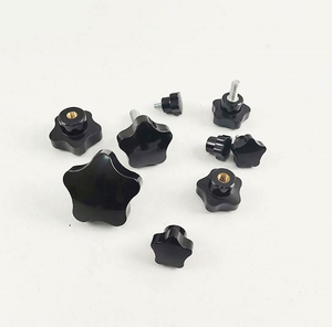 Hot Sale Black Industrial Machining Polishing Drawer <strong>Knob</strong> Furniture Cabinet Handle Kitchen <strong>Knobs</strong> Bakelite Star <strong>Knob</strong> - Product Image 5