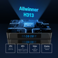 Android TV Box Allwinner H313 con Android 10.0, Certificado Android TV, X96Q Pro, 1GB RAM, 8GB ROM, 2GB RAM, 16GB ROM, ¡Gran Venta!