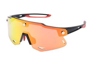 Gafas de Sol Deportivas para Exteriores con Revestimiento Colorido UV400 para Ciclismo, Running, Ciclismo de Montaña, Aptas para Sistemas de Protección Corporal para Motociclismo - Product Image 1