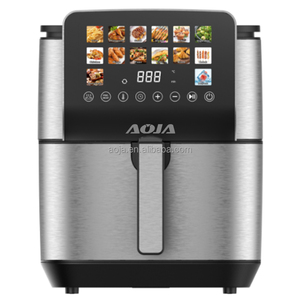 Friteuse intelligente numérique 8L en acier inoxydable avec écran couleur, meilleure vente transfrontalière, friteuse sans huile avec fenêtre de visualisation - Product Image 6