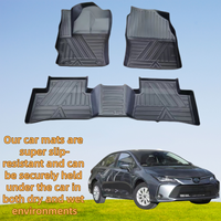 Convient pour 2022 + TOYOTA COROLLA CROSS avec tapis de voiture de protection tous temps