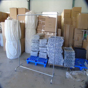 حامل معاطف متحرك صناعي ثقيل ذو عجلات - Product Image 6