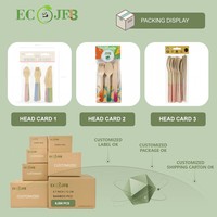 Cuillère en bois de bouleau personnalisée, jetable, écologique, compostable, ensemble de couverts en bois pour la restauration, les hôtels et les services aériens