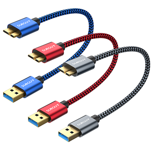 สายชาร์จ OEM SUNGUY แบบ USB สายถัก ชาร์จเร็ว ถ่ายโอนข้อมูลได้ วัสดุเป็นมิตรต่อสิ่งแวดล้อม สำหรับตลาดยุโรป - Product Image 1