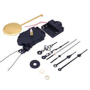 swing clock movement music box clock hands gold pendulum quartz hourly chime grandfather clock mechanism