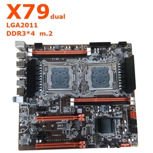 Placa base X79 para CPU Dual D3, LGA 2011, 4 x <span class=keywords><strong>DDR3</strong></span>, REG, ECC, USB3.0, Sta3, PCI-E, 3,0 M.2, NVME, compatible con placa base de proceso E5 2689 - Product Image 1