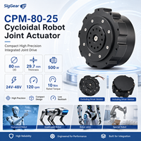 Motor de engranaje cicloidal compacto de 80MM, 120RPM, motores de reducción de 10Nm, actuador de juntas de Robot de alta precisión robótica