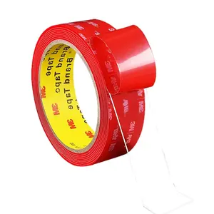 3 M VHB Tape 4910 4910F Transparent Clear Double Sided 5M Acrylic Foam Heavy Duty Mounting For Automotive Adhesion Tape Rolls