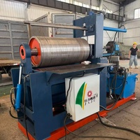Machine à cintrer les tôles à rouleaux (2 rouleaux) pour la fabrication de réservoirs en acier en atelier
