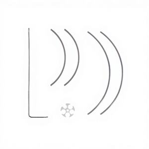 Organizador de cables AMSLite y caja de almacenamiento para llaves Allen H2 con tubos de PTFE (730 mm/850 mm) - Product Image 1