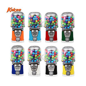 Machine <span class=keywords><strong>de</strong></span> gumball <span class=keywords><strong>de</strong></span> bonbons amusants pour enfants Distributeur automatique à tête unique Mécanisme <span class=keywords><strong>de</strong></span> pièce <span class=keywords><strong>de</strong></span> monnaie Machine à bonbons - Product Image 5