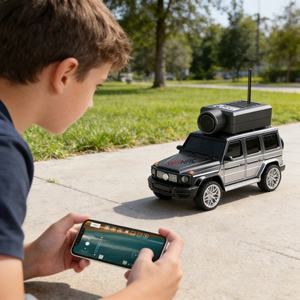 WGNRC 6406 Camion <span class=keywords><strong>RC</strong></span> Fuoristrada in Scala 1/64, Auto <span class=keywords><strong>RC</strong></span> <span class=keywords><strong>Drift</strong></span> Controllabile tramite APP con Trasmissione WiFi FPV e Telecamera HD, Mini Auto <span class=keywords><strong>RC</strong></span> <span class=keywords><strong>Drift</strong></span> da Scrivania - Product Image 5