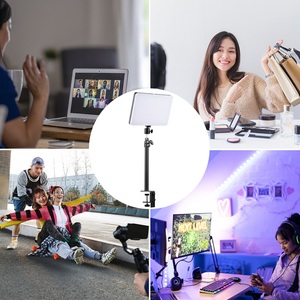 RGB Video Light <strong>C</strong>-Clamp Stand Photography <strong>Studio</strong> Led Fill Light for Gaming Video Recording - Product Image 3