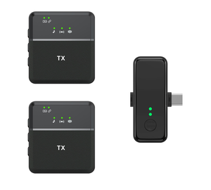 Bewin sx31 điện thoại thông minh Plug-Play ve áo Mic quay video với sạc trường hợp không dây Lavalier Microphone - Product Image 1