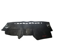 Housse de tableau de bord de voiture Luerman de haute qualité antidérapante 100% polyester de luxe pour Toyota Land Cruiser Prado 2009-2017