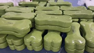 USMILEPET OEM ODM Disque d'équilibre pour chien Équilibre pour chien Équilibre pour os Équipement d'entraînement à l'agilité pour centre de formation pour animaux de compagnie - Product Image 3