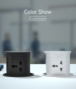 Elektrische Push Pop Up Socket Surge Protector <span class=keywords><strong>Outlet</strong></span> Kantoor Power Strip Desktop Pop Up Met Vier Universele Power - Product Image 3