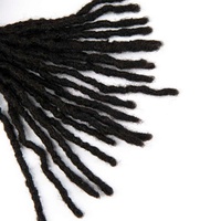 Extensions de cheveux humains Nano Interlock 0,4 cm, 100 % faites à la main, prêtes à l'emploi pour tresses Sisterlocks, idéales pour salons et boutiques aux États-Unis
