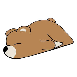 แผ่นรองพื้นดินไดอะตอมเมียมคุณภาพพรีเมียม รูปทรงสี่เหลี่ยมผืนผ้า ลายการ์ตูนน่ารัก ซึมซับน้ำได้ดี ขนาด 30x50ซม. 40x60ซม. 45x70ซม. 50x80ซม. 60x90ซม. - Product Image 1