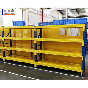 Étagères de stockage moyennes en acier Q235 <span class=keywords><strong>JCL</strong></span>, à fixation rapide, avec roues, pour économiser l'espace et réduire les coûts d'inventaire, pour entrepôt - Product Image 3