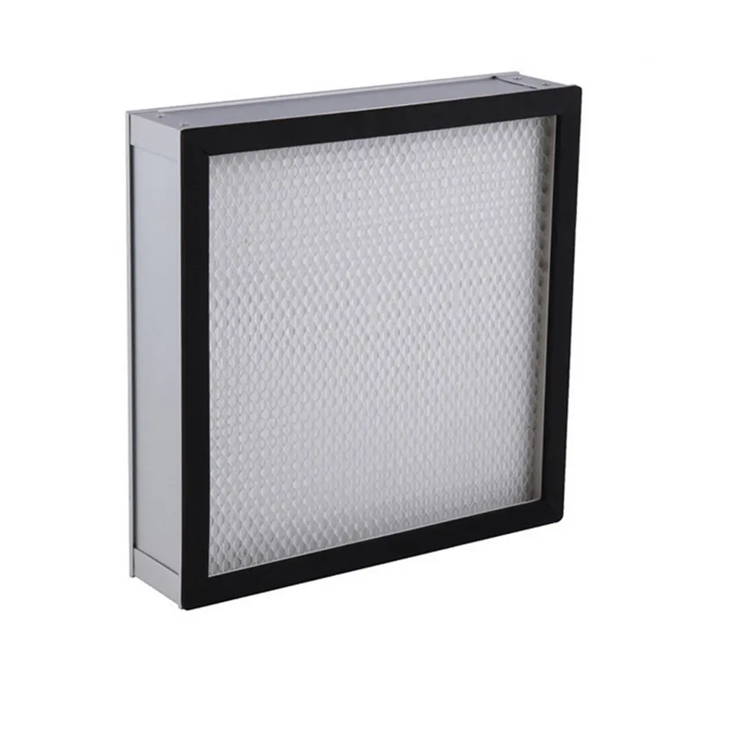 filtro de aire Hepa Filter H14/H13 Fiberglass 99.995% High Efficiency Filter