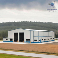 Proyecto de Almacén con Estructura de Acero para Procesamiento y Almacenamiento, Diseño Moderno, Resistencia al Viento de 121+ mph, Certificado ISO9001