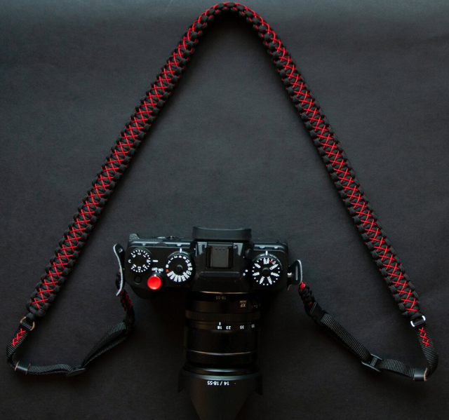 Custom Red and Black Quick Release Photographers Universal Neck Shoulder Camera Strap for Men and Women From China Factory