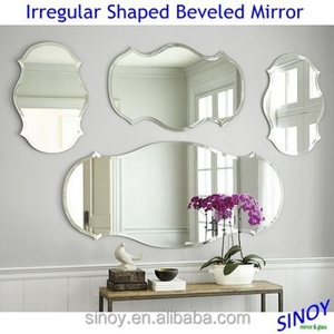 Irregular Shaped Bevelled Edge <b>Silver</b> <b>Mirror</b> Glass, Bevelled <b>Mirror</b> / <b>Silver</b> <b>Mirror</b> with Bevelling for Bathroom, Furniture, Etc. - Product Image 6