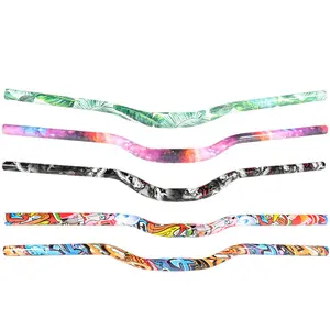 Tay Lái Xe Đạp Tay Cầm Đạp Xe Xuống Dốc Xe Đạp Leo Núi Tay Lái Nuốt Hợp Kim Nhôm Tay Lái XC DH Đua Xe Đạp 720-780Mm - Product Image 1