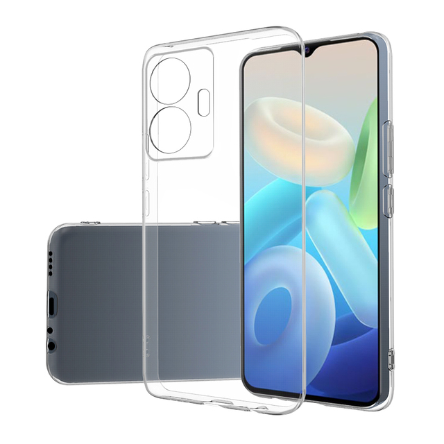 Shockproof Gel Back Cover for VIVO Y55 4G TPU Cell Phone case Crystal Clear Soft Gel Back Cover