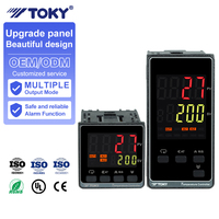 Controlador de Temperatura Industrial TC RTD con Múltiples Señales de Entrada, Programa Inteligente PID y Segmentación