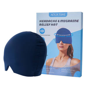 Mascarilla de Gel frío y caliente <span class=keywords><strong>para</strong></span> alivio de la cabeza, máscara de protección <span class=keywords><strong>para</strong></span> la cabeza, gorro de terapia fría y caliente - Product Image 1