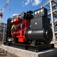 Générateur diesel 40 kVA 50 kVA à prix d'usine, alternateur sans balais en cuivre pur, groupe électrogène triphasé pour usage industriel