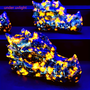 Groothandel Hoge Kwaliteit Gegraveerde Yooperlite Drakenkop Healing Stones Kristal Ambacht Huisdecoratie en Cadeaus - Product Image 3