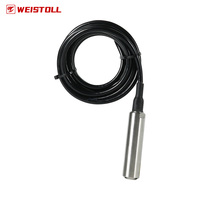 Weistoll 304 Edelstahl Wassertank-Füllstandsanzeige Transmitter Automatischer Regler Anzeigepanel IP68 Schutz 0,15% Genauigkeit