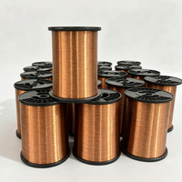 Fil magnétique en aluminium émaillé rond de classe 180 200 pour bobinage de stator et de rotor de moteur électrique