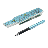 Promotionnel Chaud Populaire Missile Garçon Cadeau Arme Porte-avions Modèle Styling Gel Stylo avec Lumière